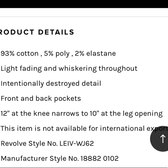 LEVI'S 721 HIGH RISE SKINNY JEANS IN WORN AND TORN - Picture 3 of 8